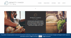 Desktop Screenshot of benettiviaggi.it
